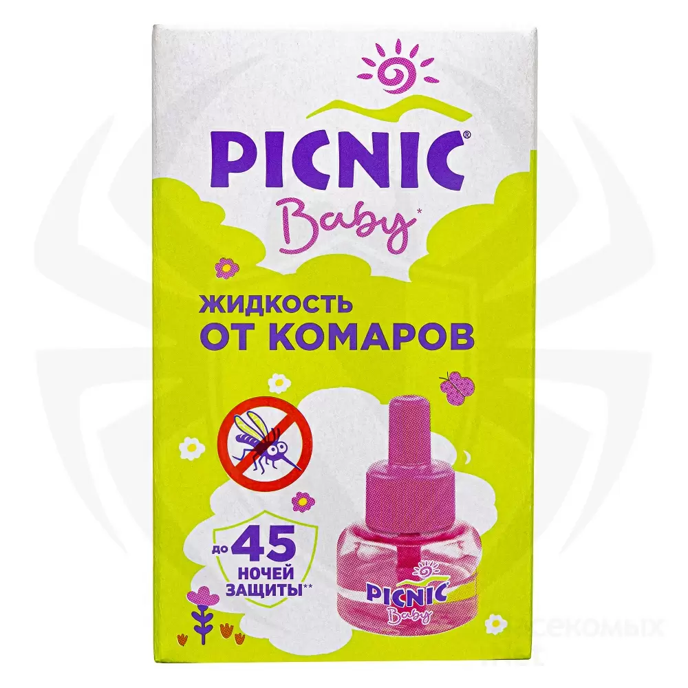 Picnic (Пикник) Baby жидкость от комаров (45 ночей), 30 мл